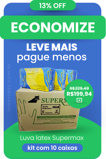 luva nitrilica compre em quantidade